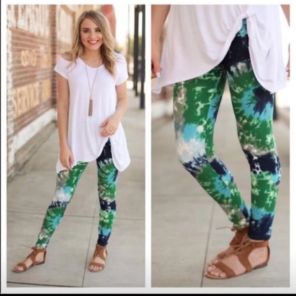 Tie-Dye printed leggings